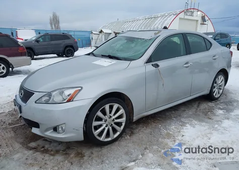 2010 Lexus Is 250 from USA, damaged, VIN JTHCF5C28A5042652